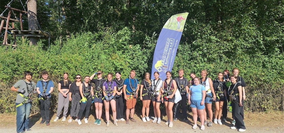 Ki10 im Kletterwald