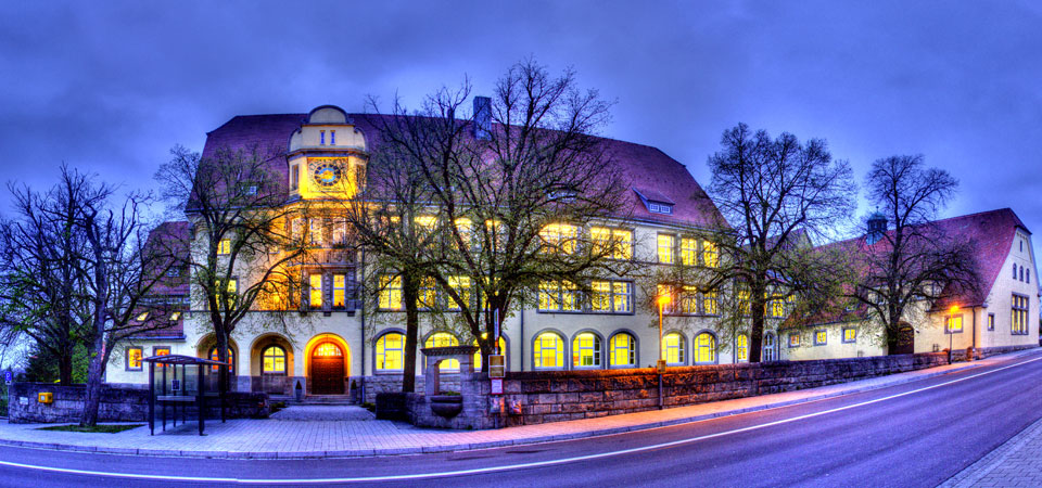 Panorama Nacht Berufsschule
