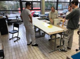 Erstellung eines Werbeplakats für die Wirtschaftsschule in Dinkelsbühl (12. Klasse)